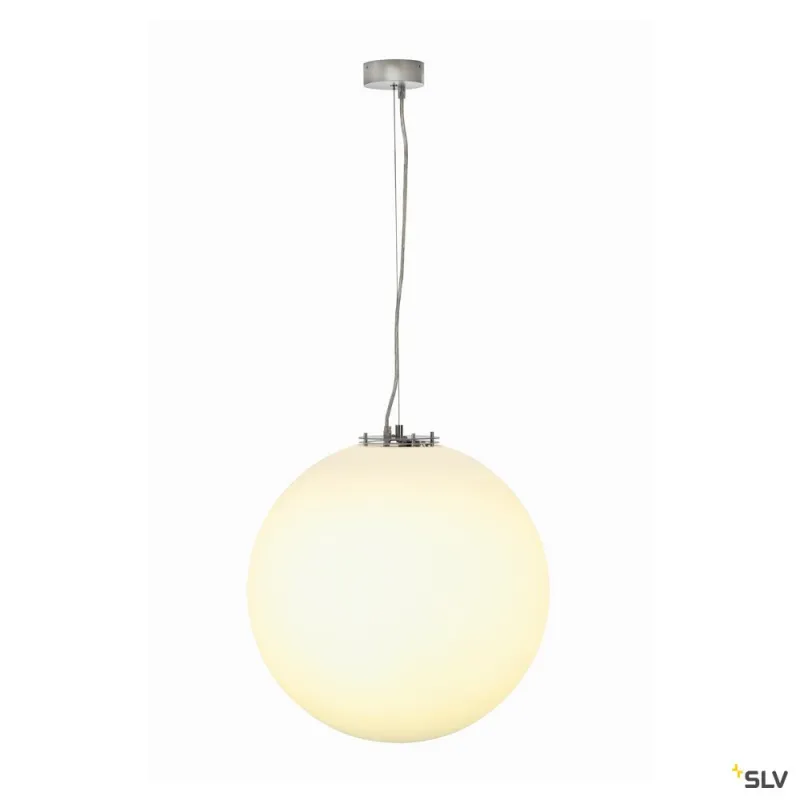 ROTOBALL 50, suspension intérieure, blanc/gris argent, E27, 24W max