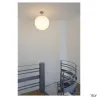 ROTOBALL 50, suspension intérieure, blanc/gris argent, E27, 24W max