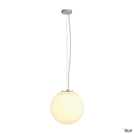 ROTOBALL 40, suspension intérieure, blanc/gris argent, E27, 24W max
