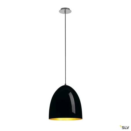 PARA CONE 30, suspension intérieure, Ø 30 cm, noir/or, E27, 60W max