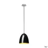 PARA CONE 20, suspension intérieure, Ø 20 cm, noir/or, E27, 60W max