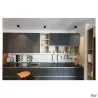 TRILEDO, plafonnier intérieur, simple, rond, noir, LED, 8,1W, 3000K