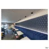 TRILEDO, plafonnier intérieur, simple, rond, noir, LED, 8,1W, 3000K