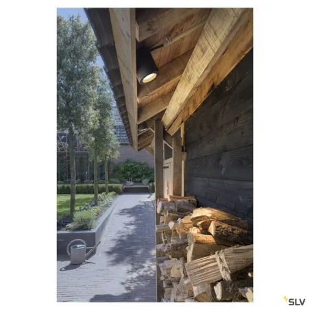 SITRA, plafonnier extérieur, anthracite, GX53/TCR-TSE, 9W max, IP44