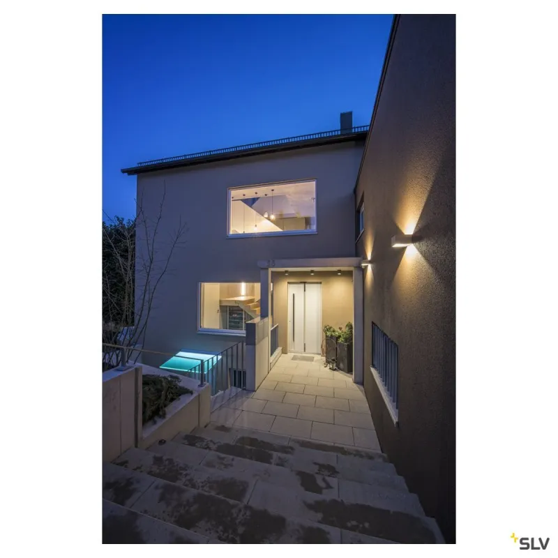 SITRA, plafonnier extérieur, anthracite, GX53/TCR-TSE, 9W max, IP44