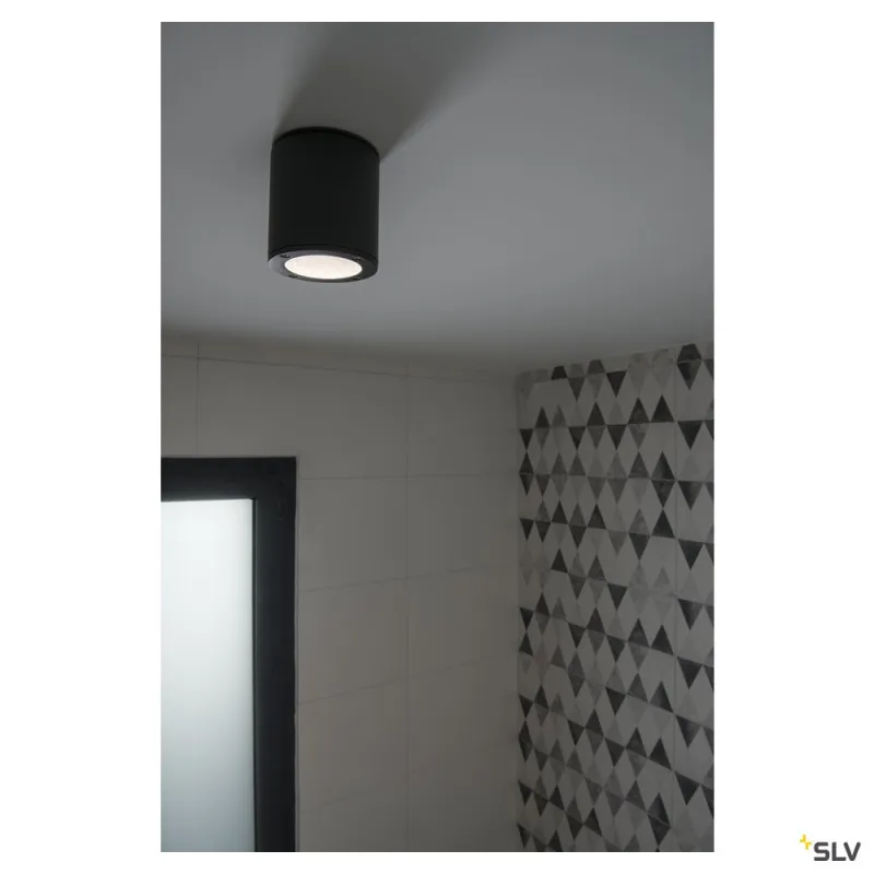 SITRA, plafonnier extérieur, anthracite, GX53/TCR-TSE, 9W max, IP44