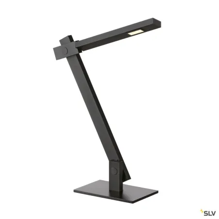 MECANICA PLUS, lampe à poser intérieure, noir, LED, 7W, 2700K-6500K