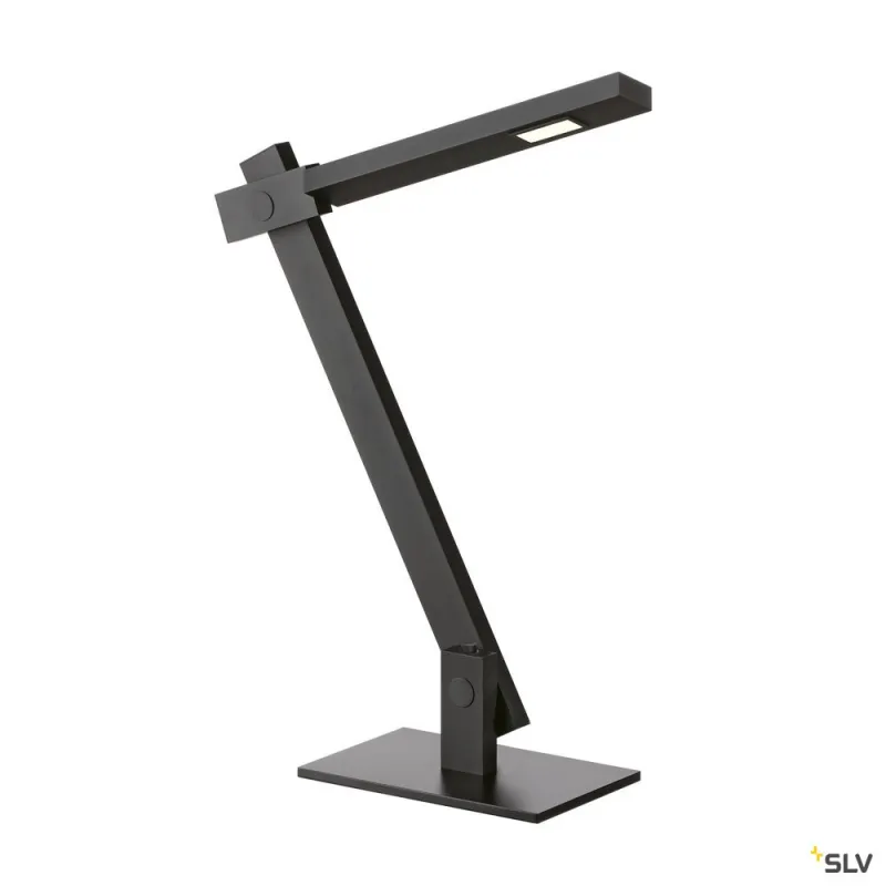 MECANICA PLUS, lampe à poser intérieure, noir, LED, 7W, 2700K-6500K