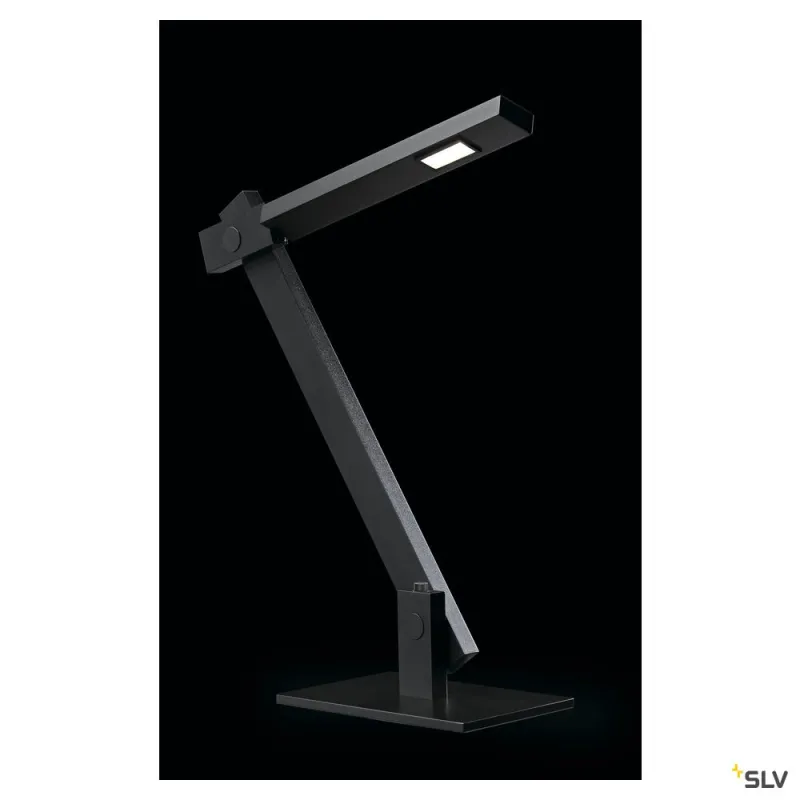 MECANICA PLUS, lampe à poser intérieure, noir, LED, 7W, 2700K-6500K