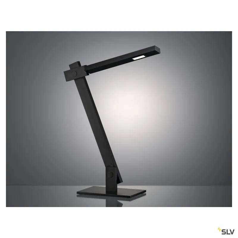 MECANICA PLUS, lampe à poser intérieure, noir, LED, 7W, 2700K-6500K