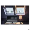 FENDA, lampe à poser intérieure, noir, E27, 60W max, sans abat-jour