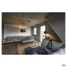FENDA, lampe à poser intérieure, noir, E27, 60W max, sans abat-jour