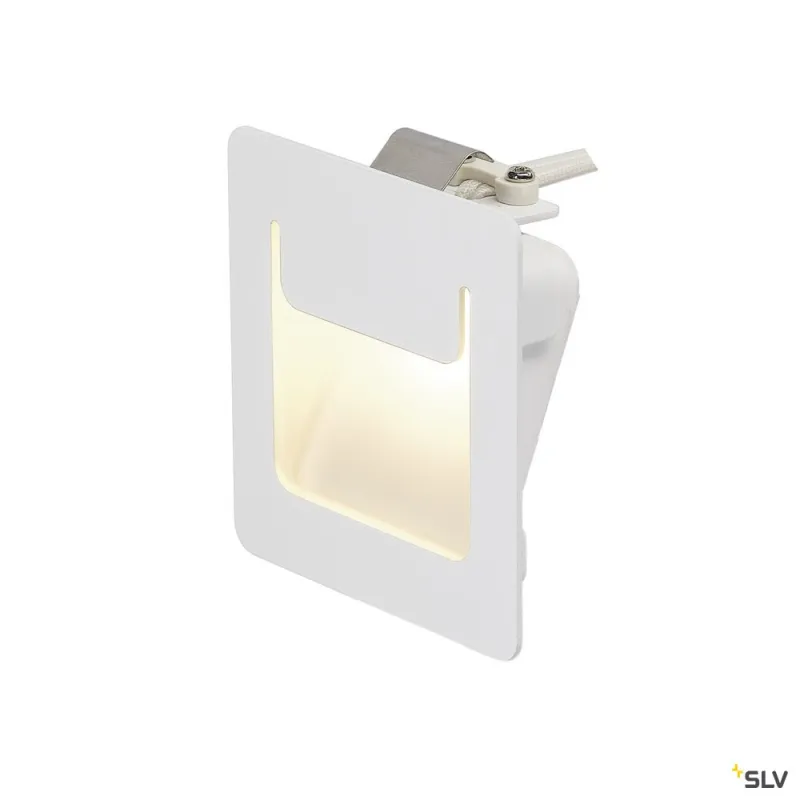 DOWNUNDER PUR 80, encastré mural intérieur, blanc, LED, 3,6W, 3000K