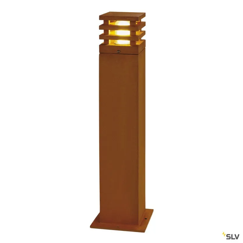 RUSTY® 70, borne extérieure, fonte rouillée, LED, 8,6W, 3000K, IP55