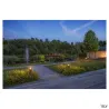 RUSTY® 40, borne extérieure, fonte rouillée, LED, 8,6W, 3000K, IP55