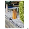 RUSTY® 40, borne extérieure, fonte rouillée, LED, 8,6W, 3000K, IP55
