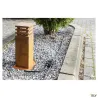 RUSTY® 40, borne extérieure, fonte rouillée, LED, 8,6W, 3000K, IP55