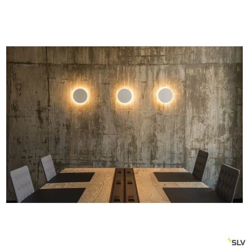 PLASTRA, applique intérieure, rond, blanc, LED, 7,4W, 3000K, plâtre