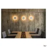PLASTRA, applique intérieure, rond, blanc, LED, 7,4W, 3000K, plâtre