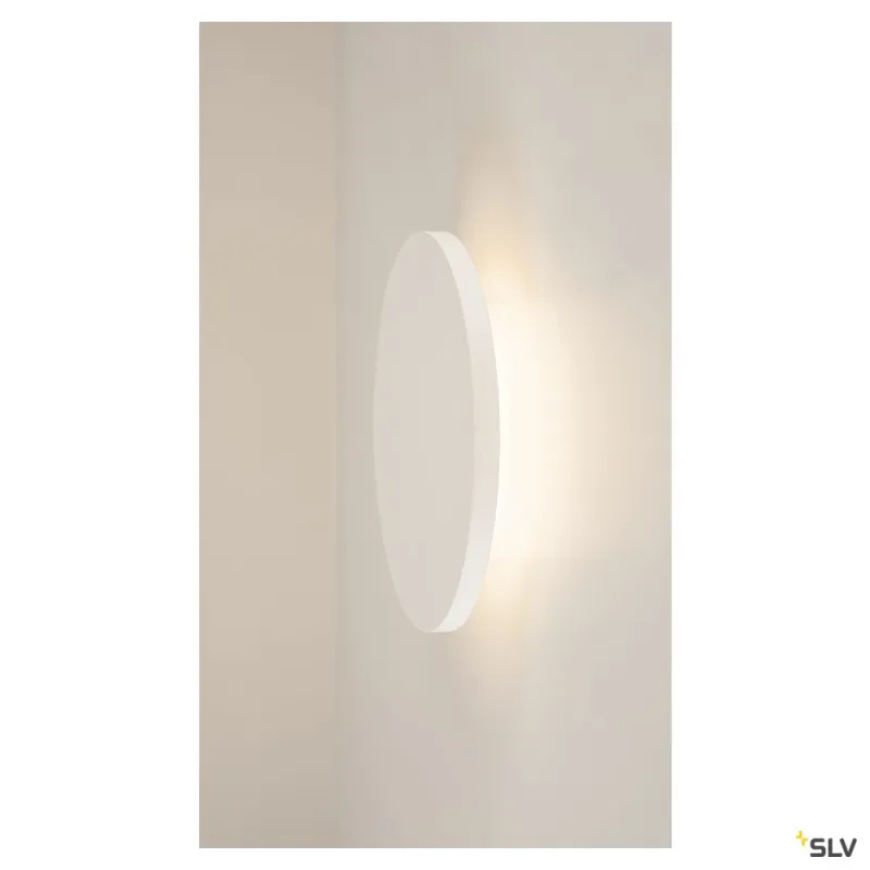 PLASTRA, applique intérieure, rond, blanc, LED, 7,4W, 3000K, plâtre