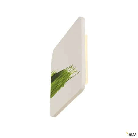 PLASTRA, applique intérieure, carré, blanc, LED, 11W, 3000K, plâtre