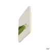 PLASTRA, applique intérieure, carré, blanc, LED, 11W, 3000K, plâtre
