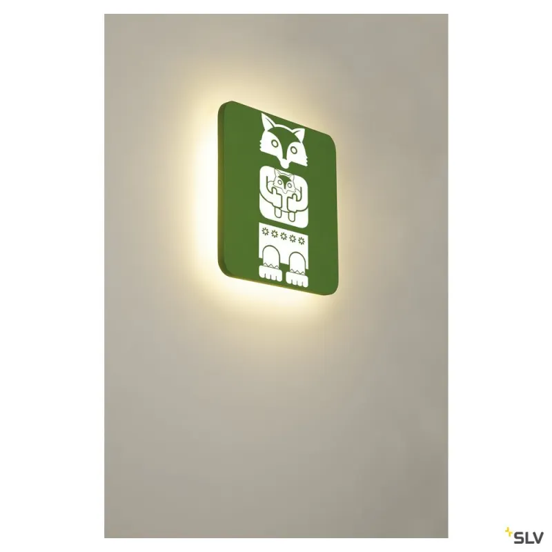 PLASTRA, applique intérieure, carré, blanc, LED, 11W, 3000K, plâtre