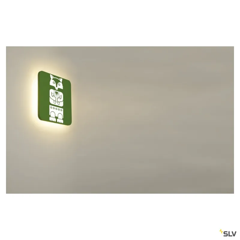 PLASTRA, applique intérieure, carré, blanc, LED, 11W, 3000K, plâtre