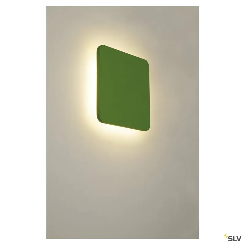 PLASTRA, applique intérieure, carré, blanc, LED, 11W, 3000K, plâtre