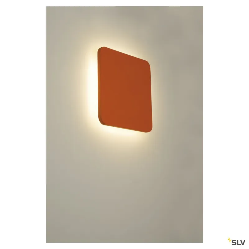 PLASTRA, applique intérieure, carré, blanc, LED, 11W, 3000K, plâtre