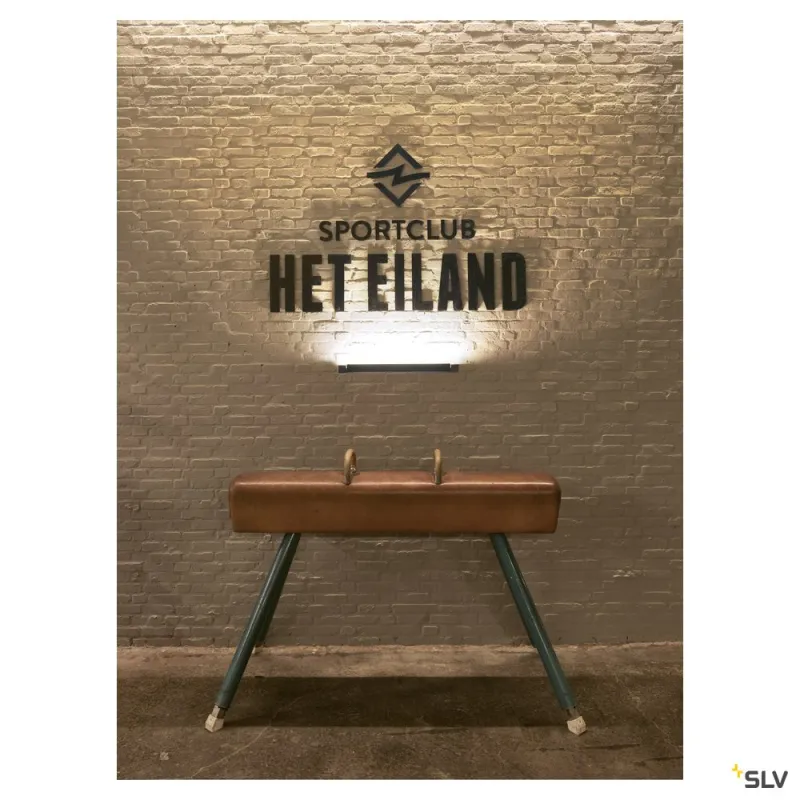 LONG GRILL, applique et plafonnier intérieur, noir, LED, 20W, 3000K