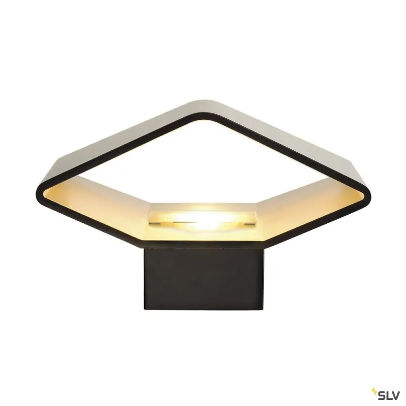 CARISO, applique intérieure, noir/laiton, LED, 11W, 2700K, variable