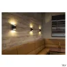 CARISO, applique intérieure, noir/laiton, LED, 11W, 2700K, variable