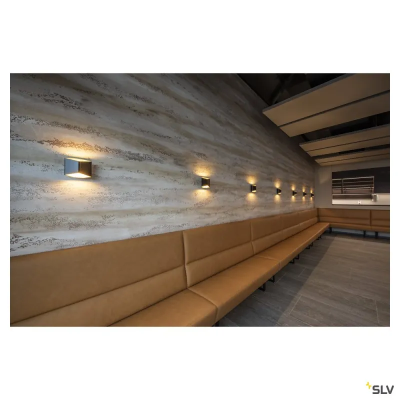 CARISO, applique intérieure, noir/laiton, LED, 11W, 2700K, variable
