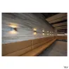 CARISO, applique intérieure, noir/laiton, LED, 11W, 2700K, variable