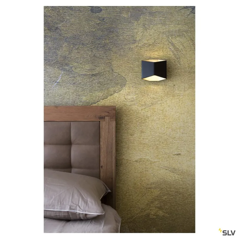 CARISO, applique intérieure, noir/laiton, LED, 11W, 2700K, variable