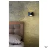 CARISO, applique intérieure, noir/laiton, LED, 11W, 2700K, variable