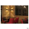 CARISO, applique intérieure, noir/laiton, LED, 11W, 2700K, variable