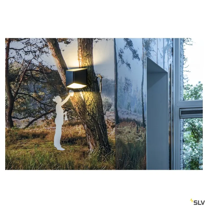 CARISO, applique intérieure, noir/laiton, LED, 11W, 2700K, variable