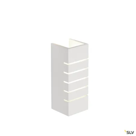 PLASTRA, applique intérieure, slot, blanc, E14/C35, 40W max, plâtre