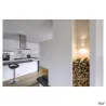 PLASTRA, applique intérieure, slot, blanc, E14/C35, 40W max, plâtre