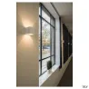 PLASTRA, applique intérieure, cube, blanc, G9/QT14, 42W max, plâtre
