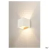 PLASTRA, applique intérieure, cube, blanc, G9/QT14, 42W max, plâtre