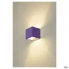 PLASTRA, applique intérieure, cube, blanc, G9/QT14, 42W max, plâtre