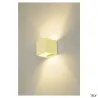 PLASTRA, applique intérieure, cube, blanc, G9/QT14, 42W max, plâtre
