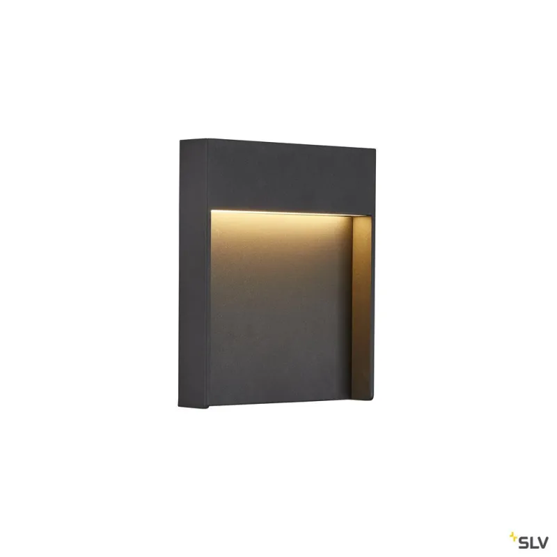FLATT, applique extérieure, anthracite, LED, 14W, 3000K/4000K, IP65