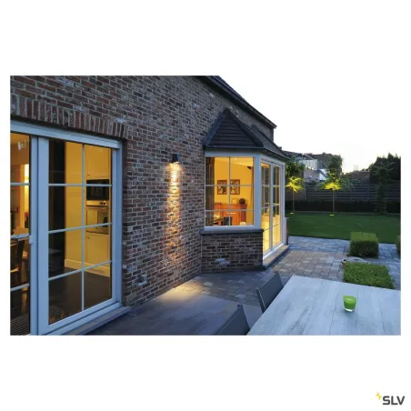 WALLYX, applique extérieure, anthracite, GU10/QPAR51, 50W max, IP44