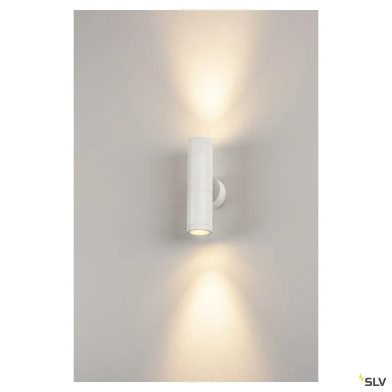 ASTINA, applique extérieure, blanc, GU10/TCR50-SE, 2x 11W max, IP44