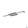 GLENOS 60, luminaire de miroir profilé, noir, SMD LED, 12,6W, 3000K