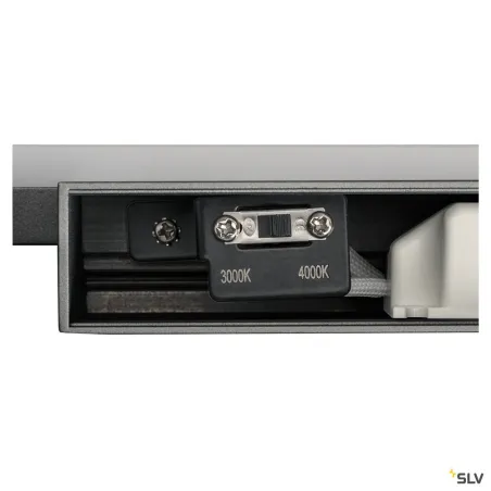 GLENOS 60, luminaire de miroir profilé, noir, SMD LED, 12,6W, 3000K